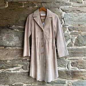 Vintage Margaret Godfrey Suede Jacket with Fringe